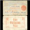 Image 1 : 1944 WW2 Guerrilla Rebel Philippines 1P Note Negros (CUR-07215)