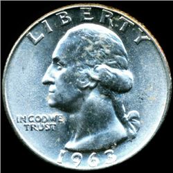 1963D Washington 25c MS65 (COI-12412)