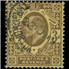 Image 1 : 1911 Britain Edward 3p Stamp (STM-0788)