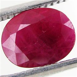 3.28ct Burma Ruby Oval Heated Only (GEM-48404)