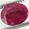 Image 1 : 3.14ct Burma Ruby Oval Heated Only (GEM-48421)