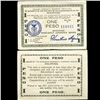 Image 1 : 1944 WW2 Guerrilla Rebel Philippines 1P Note Mindinao (CUR-07209)