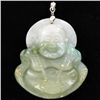 300ct HEAVY Burma Jade Buddha Pendant (ANT-2083)