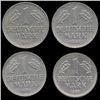 Image 2 : 1967D/J Germany 1 Mark Hi Grade Scarce 4 Pcs (COI-8171)