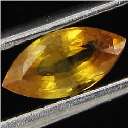 0.7ct Natural Yellow Sapphire Marquise (GEM-29500B)