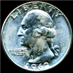 1963D Washington 25c MS65 (COI-12414)