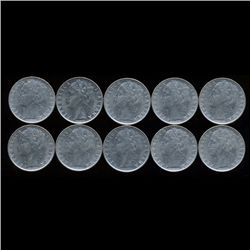 1956-65 Italy 100L 10Pcs XF+ (COI-9681)