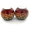 Mango Wood Candle Holder Pair (DEC-796)