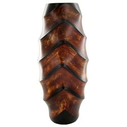 Mango Wood Vase (DEC-830)