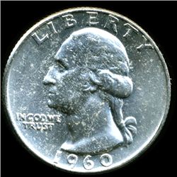 1960D Washington 25c MS65 (COI-12297)