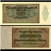 Image 1 : 1923 Germany 500,000 Mark Note Crisp Unc (CUR-06659)