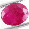 Image 1 : 2ct Burma Ruby Oval Heated Only (GEM-48406)