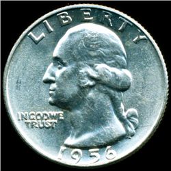 1956D Washington 25c MS65/66 (COI-12081)