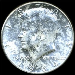 1964D JFK Half MS64/65 Overweight ERROR (COI-10631)