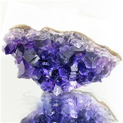 440ct Deep Color Uruguay Amethyst Crystal Cluster (MIN-001187)