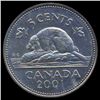 Image 2 : 2001 Canada 5c Hi Grade GEM Unc ERROR (COI-7989)