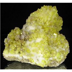 156gm Sulfur Crystal Cluster (MIN-001777)