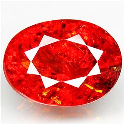 6.04ct Natural Hot Rich Orange Red Spessartite (GEM-35192)