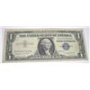 Image 1 : 1957 SERIES A $1 SILVER CERTIFICATE BILL SERIAL # G64062928A *PLEASE LOOK AT PIC TO DETERMINE GRADE*