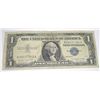 Image 1 : 1957 SERIES A $1 SILVER CERTIFICATE BILL SERIAL # B68037362A PLEASE LOOK AT PIC TO DETERMINE GRADE*!