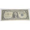 Image 1 : 1957 SERIES A $1 SILVER CERTIFICATE BILL SERIAL # K55393496A PLEASE LOOK AT PIC TO DETERMINE GRADE*!