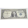 Image 1 : 1957 SERIES A $1 SILVER CERTIFICATE BILL SERIAL # N29695168A PLEASE LOOK AT PIC TO DETERMINE GRADE*!