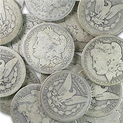 (20) Morgan Silver Dollars from larger cache