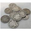 Image 1 : Lot of (10) Barber Dimes -