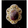 Image 1 : $7,591  GG GIA Ruby Ring
