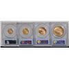 Image 2 : 1911 $2.5, $5, $10, $20 Set MS63, MS63+ PCGS 4 Pis