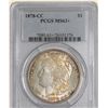 Image 1 : 1878-CC Morgan $ MS63+ PCGS