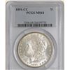 Image 1 : 1891-CC Morgan $ MS64 PCGS