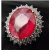 Image 1 : $21,432 GG GIA Ruby & Sapphire Ring