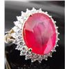 Image 2 : $21,432 GG GIA Ruby & Sapphire Ring