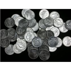 Lot of 40 UNC Morgans - 2 Rolls