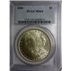 Image 1 : 1896 MORGAN DOLLAR PCGS MS64