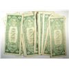 Image 2 : ( 25 ) AVERAGE CIRCULATED $1.00 U.S. SILVER CERTIFICATES