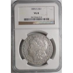 1895S  Morgan $   NGC08
