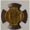 Image 3 : 1856 slant 5 T3  $1 gold    NGC AU dmg