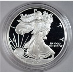 2004 proof silver Eagle all original packaging est $85-$95