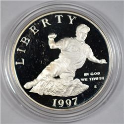1997 proof Jackie Robinson $ all original packaging est $85-$95
