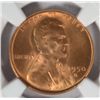 Image 2 : Lincoln Cent 1950-S NGC MS65 RED