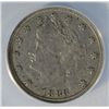 Image 2 : 1883 Liberty V- Nickel ANACS EF40 with cents