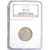 Image 1 : 1921 STANDING LIBERTY QUARTER NGC MS-62 FH