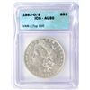 Image 1 : 1882-O/S MORGAN DOLLAR ICG AU-50. VAM-3