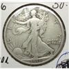 Image 1 : 1916 WALKING LIBERTY HALF DOLLAR VF-XF