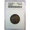 1834 BUST QUARTER ANACS VF LIGHT CLEANING