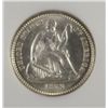 Image 2 : 1862 SEATED LIBERTY HALF DIME NGC MS 66 SUPER WHITE GEM