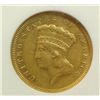 Image 2 : 1878 $3.00 GOLD NGC AU 55