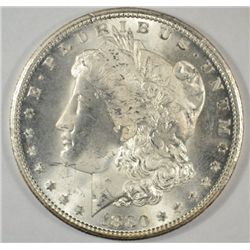 1880CC  Morgan $ MS64  FROSTY WHITE lite tone rev